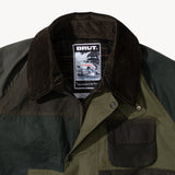 REWORK® FLY WAX JACKET - N° 018 Coats & Jackets MEDIUM / GREEN - BRUT Clothing US
