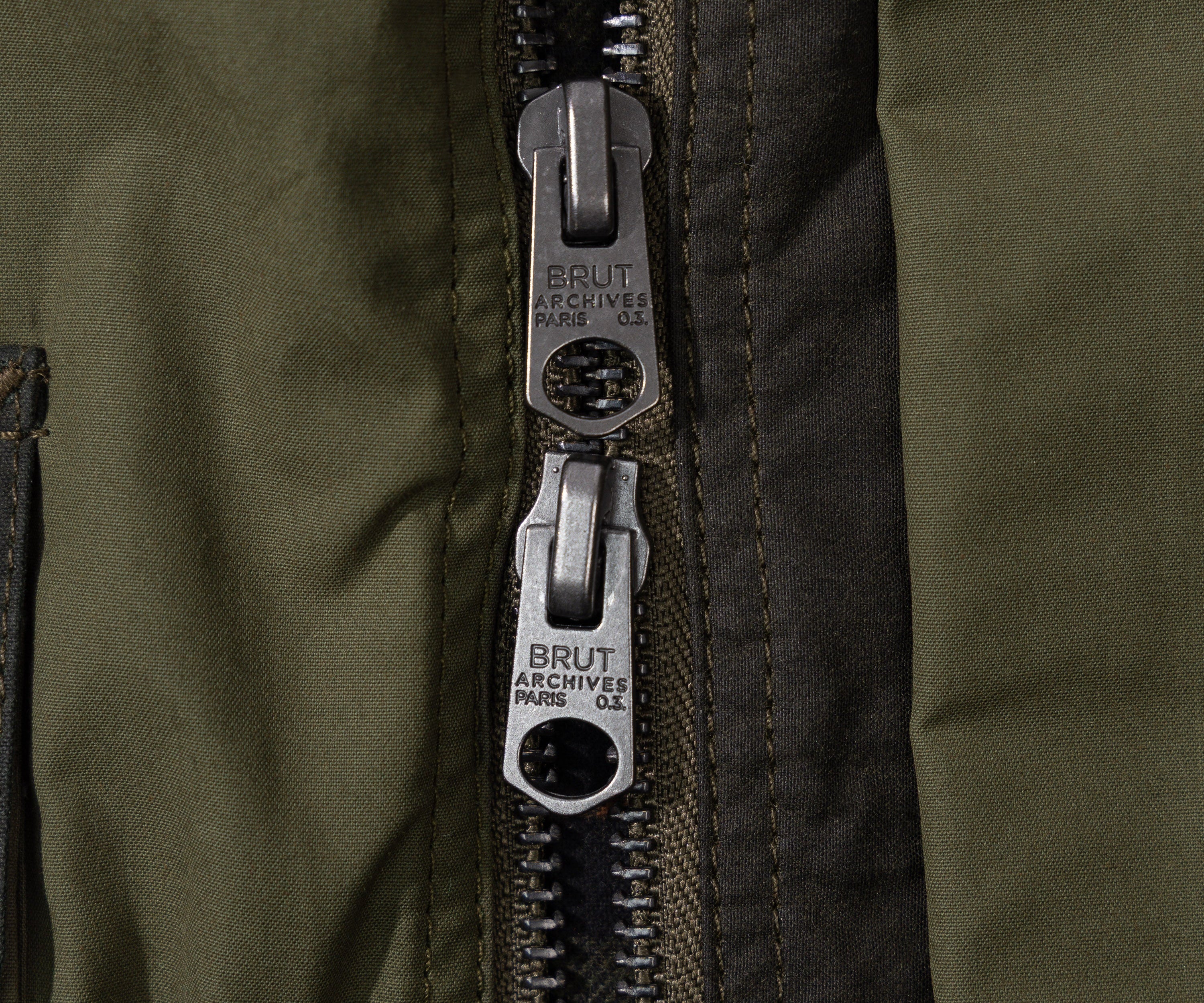 REWORK® FLY WAX JACKET - N° 018 Coats & Jackets MEDIUM / GREEN - BRUT Clothing US