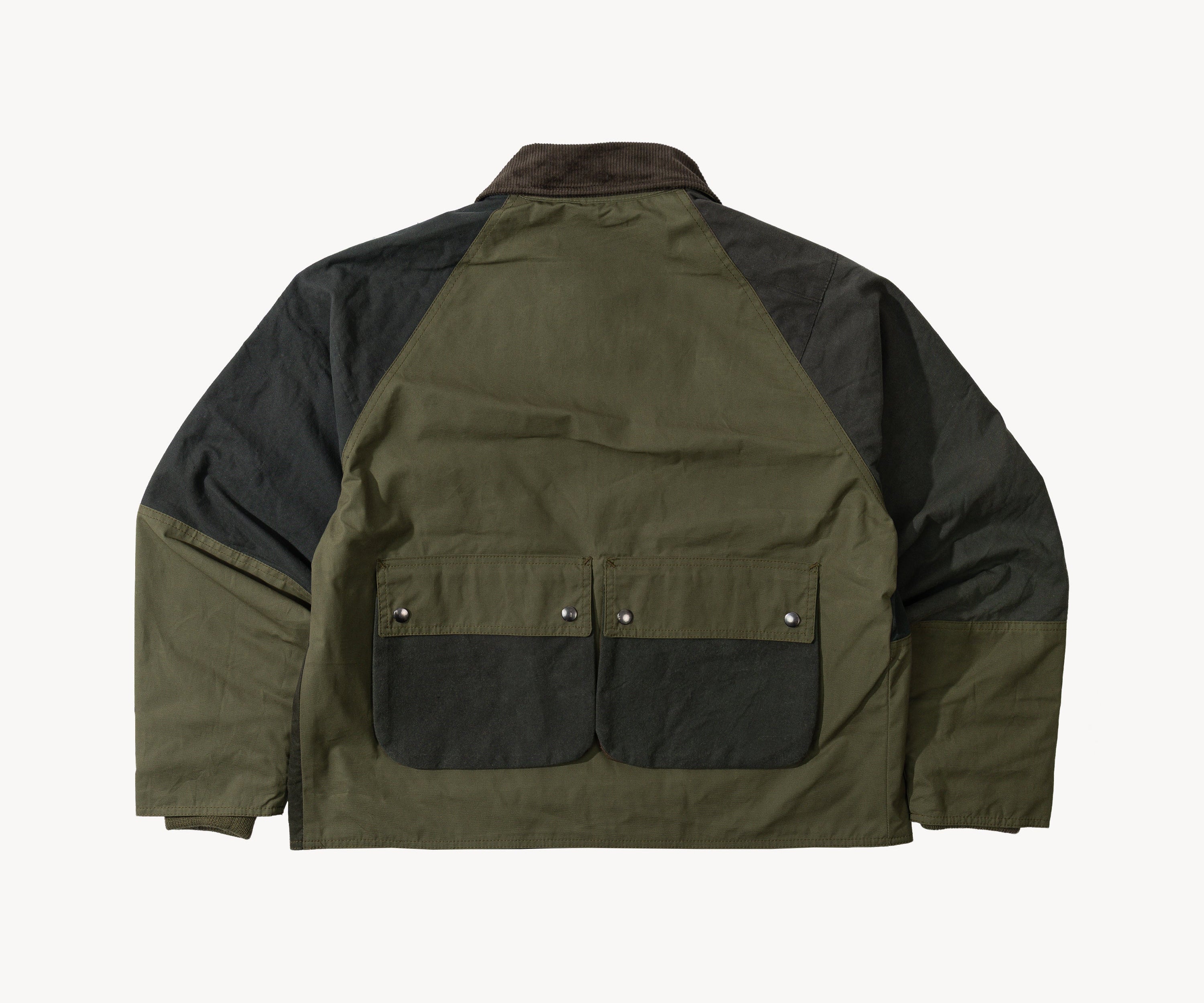 REWORK® FLY WAX JACKET - N° 018 Coats & Jackets MEDIUM / GREEN - BRUT Clothing US
