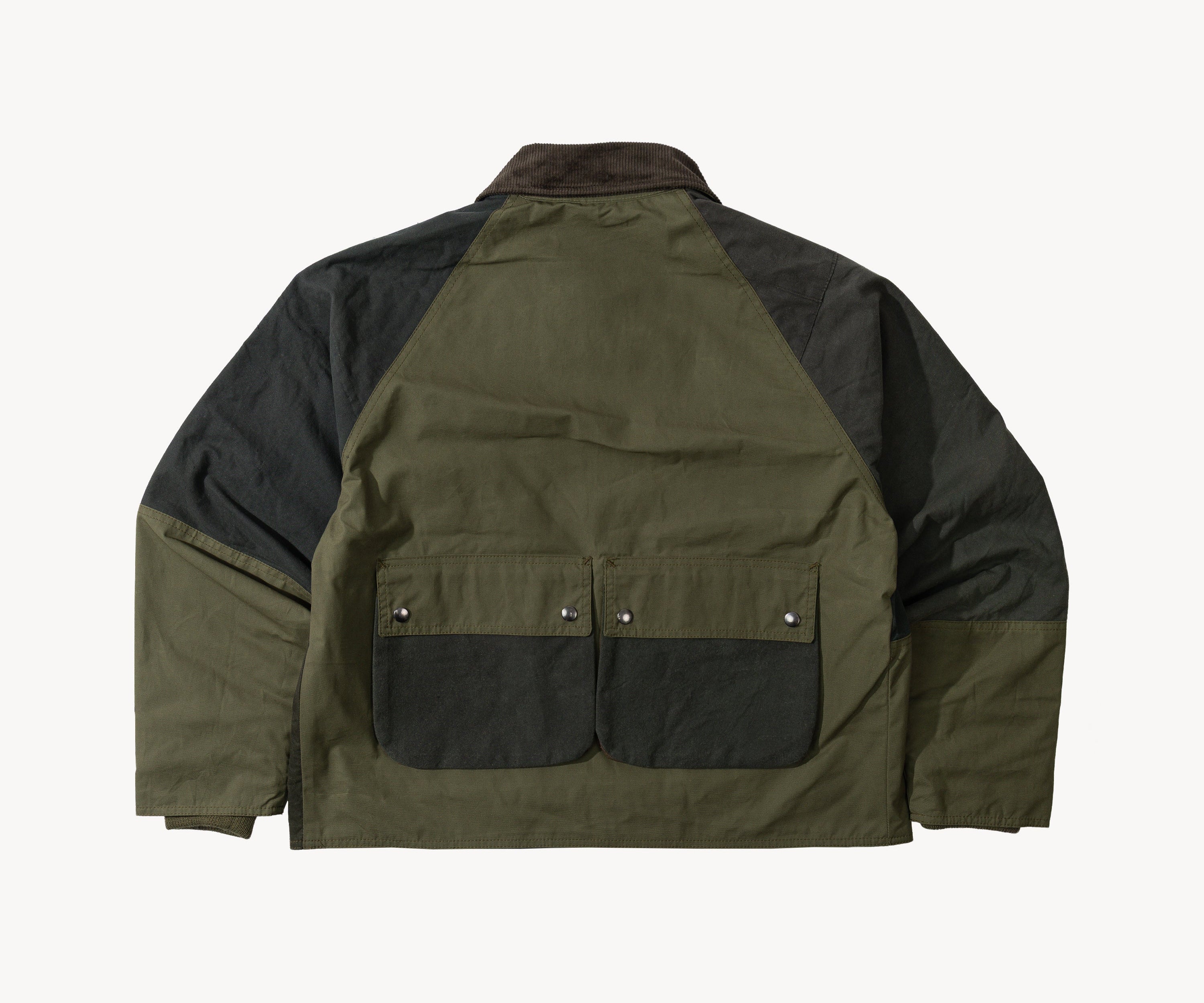 REWORK® FLY WAX JACKET - N° 018 Coats & Jackets MEDIUM / GREEN - BRUT Clothing US