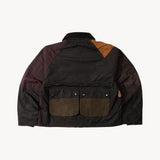 REWORK® FLY WAX JACKET - N° 029 Coats & Jackets MEDIUM / BROWN - BRUT Clothing US
