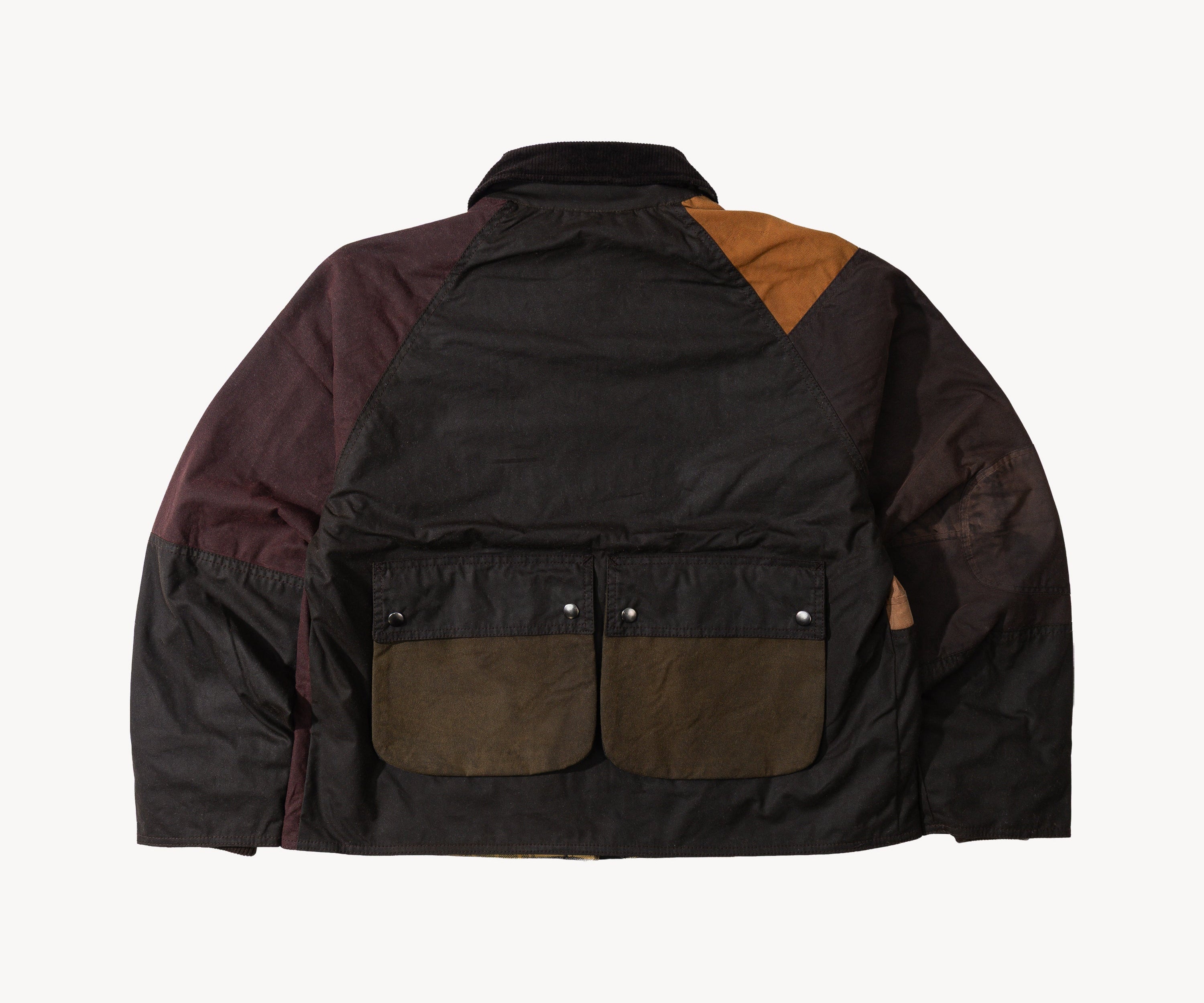 REWORK® FLY WAX JACKET - N° 029 Coats & Jackets MEDIUM / BROWN - BRUT Clothing US