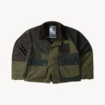 REWORK® FLY WAX JACKET - N° 019 Coats & Jackets MEDIUM / GREEN - BRUT Clothing US