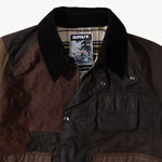 REWORK® FLY WAX JACKET - N° 030 Coats & Jackets MEDIUM / BROWN - BRUT Clothing US