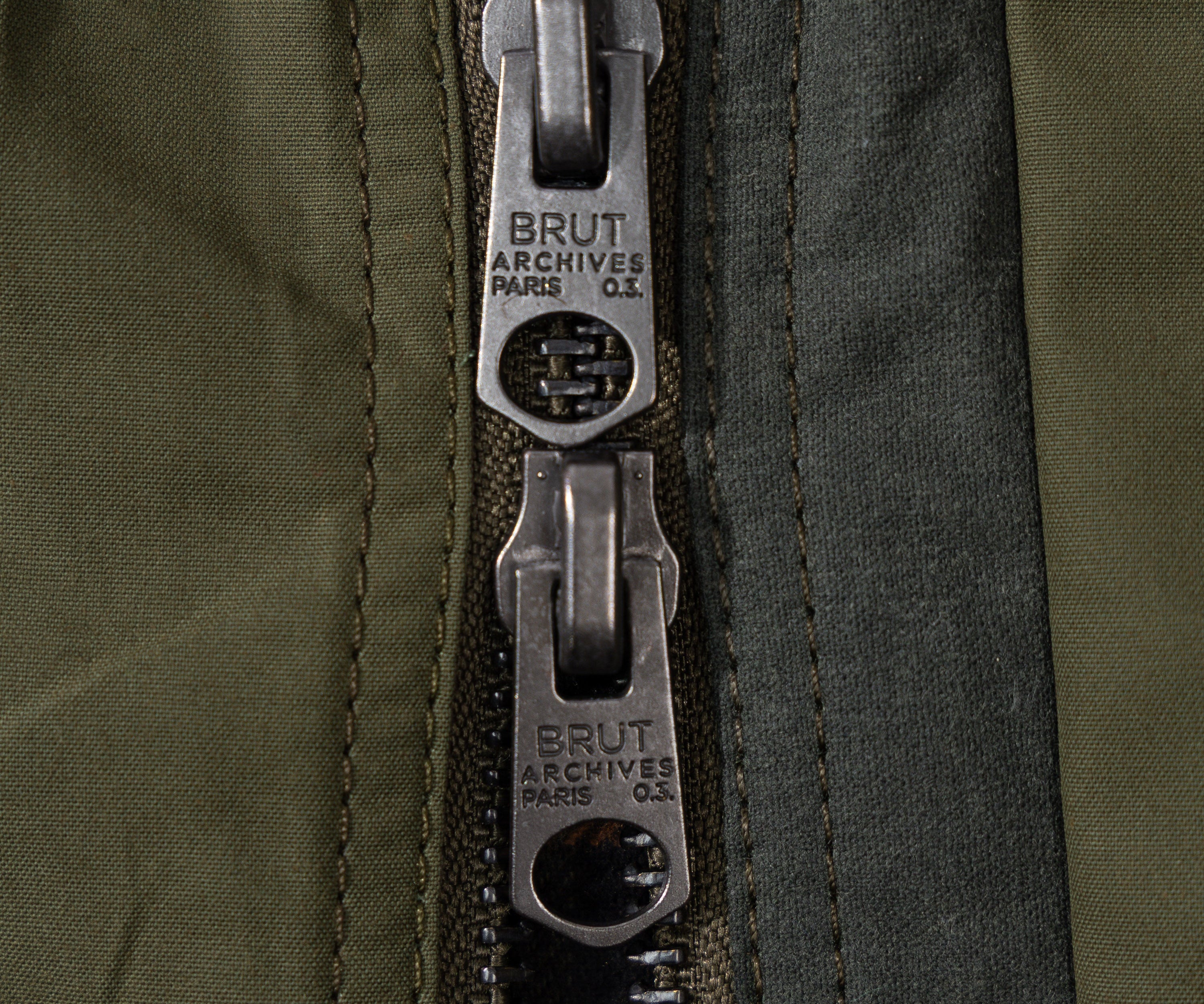 REWORK® FLY WAX JACKET - N° 019 Coats & Jackets MEDIUM / GREEN - BRUT Clothing US