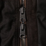 REWORK® FLY WAX JACKET - N° 030 Coats & Jackets MEDIUM / BROWN - BRUT Clothing US
