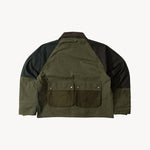 REWORK® FLY WAX JACKET - N° 019 Coats & Jackets MEDIUM / GREEN - BRUT Clothing US