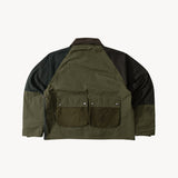 REWORK® FLY WAX JACKET - N° 019 Coats & Jackets MEDIUM / GREEN - BRUT Clothing US