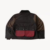 REWORK® FLY WAX JACKET - N° 030 Coats & Jackets MEDIUM / BROWN - BRUT Clothing US