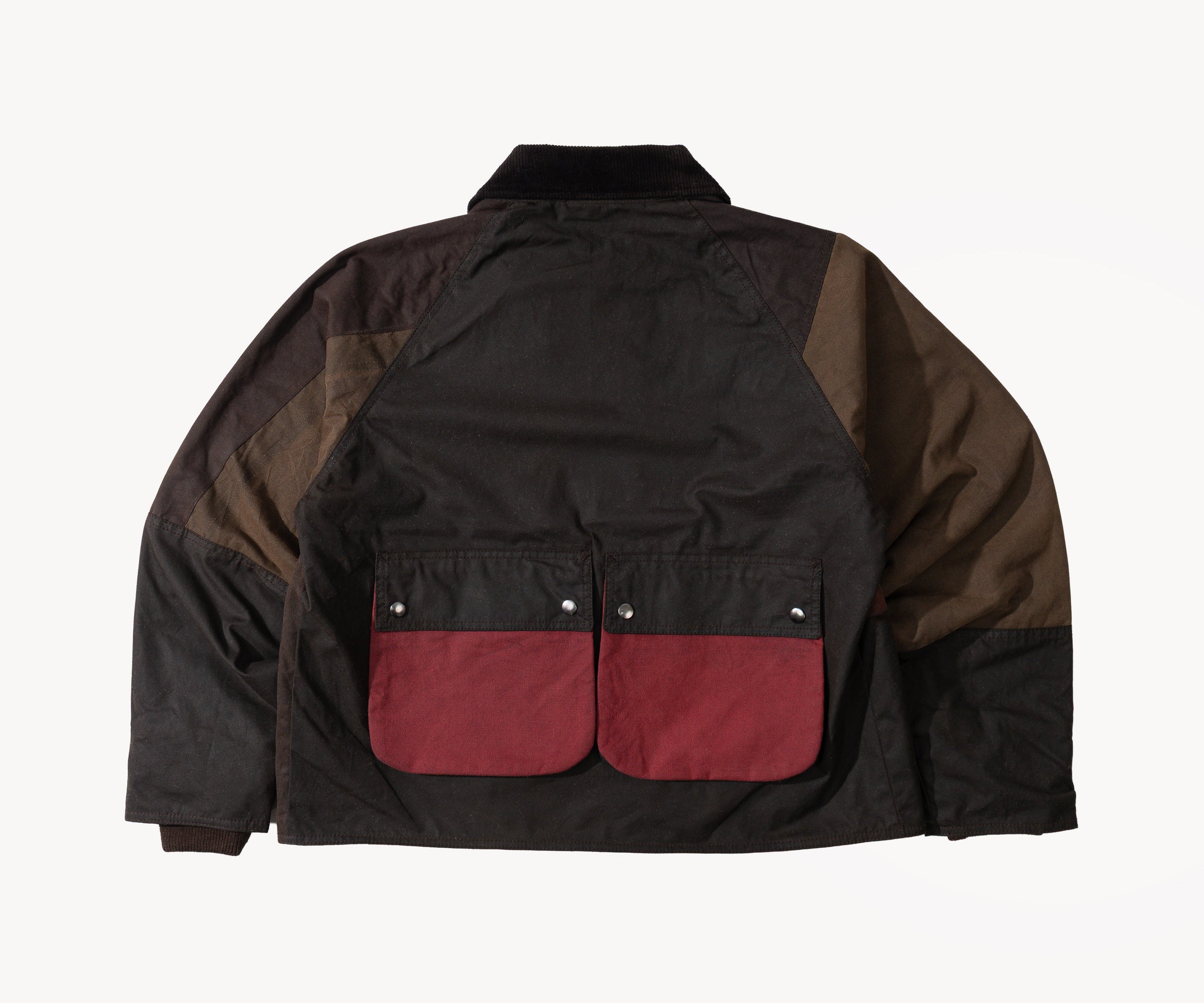 REWORK® FLY WAX JACKET - N° 030 Coats & Jackets MEDIUM / BROWN - BRUT Clothing US