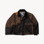 REWORK® FLY WAX JACKET - N° 031 Coats & Jackets MEDIUM / BROWN - BRUT Clothing US