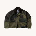 REWORK® FLY WAX JACKET - N° 020 Coats & Jackets MEDIUM / GREEN - BRUT Clothing US