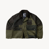 REWORK® FLY WAX JACKET - N° 020 Coats & Jackets MEDIUM / GREEN - BRUT Clothing US