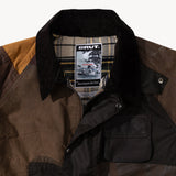 REWORK® FLY WAX JACKET - N° 031 Coats & Jackets MEDIUM / BROWN - BRUT Clothing US