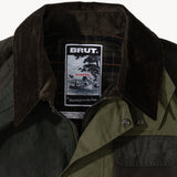 REWORK® FLY WAX JACKET - N° 020 Coats & Jackets MEDIUM / GREEN - BRUT Clothing US