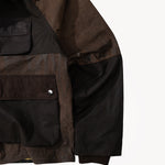 REWORK® FLY WAX JACKET - N° 031 Coats & Jackets MEDIUM / BROWN - BRUT Clothing US