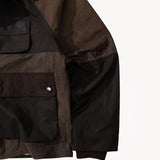 REWORK® FLY WAX JACKET - N° 031 Coats & Jackets MEDIUM / BROWN - BRUT Clothing US