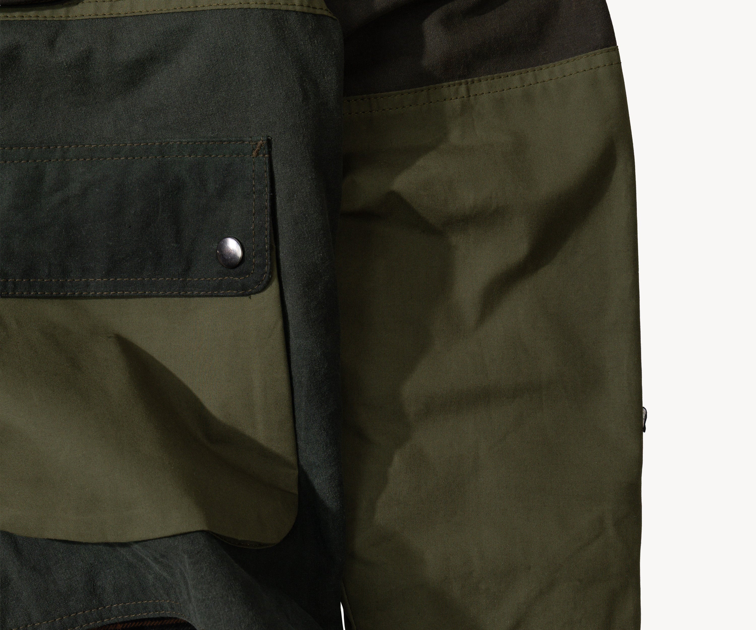 REWORK® FLY WAX JACKET - N° 020 Coats & Jackets MEDIUM / GREEN - BRUT Clothing US