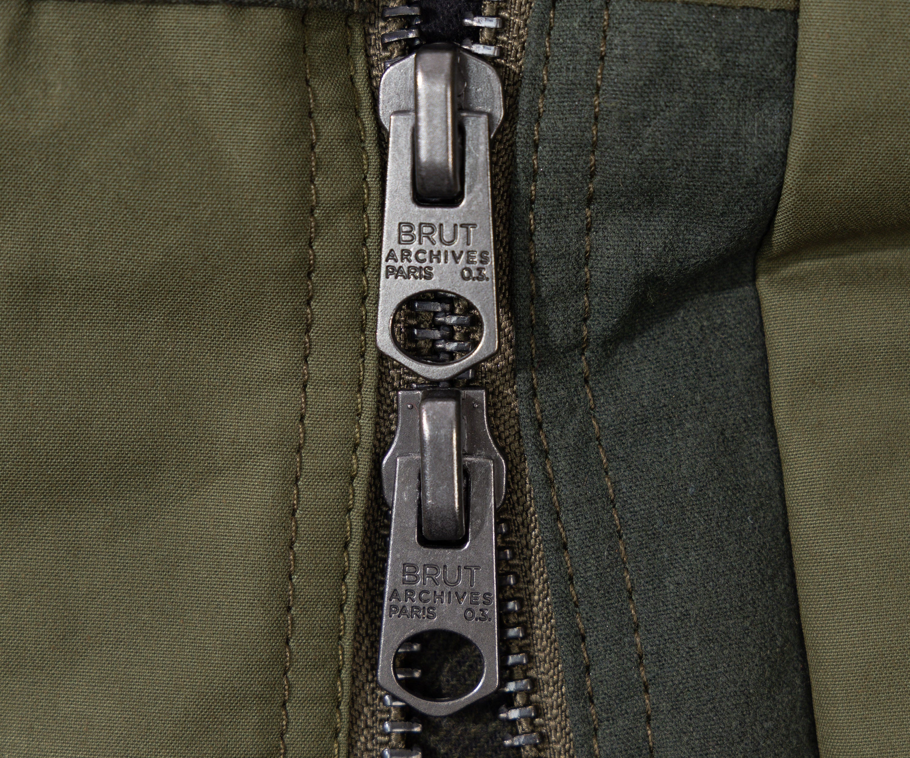 REWORK® FLY WAX JACKET - N° 020 Coats & Jackets MEDIUM / GREEN - BRUT Clothing US