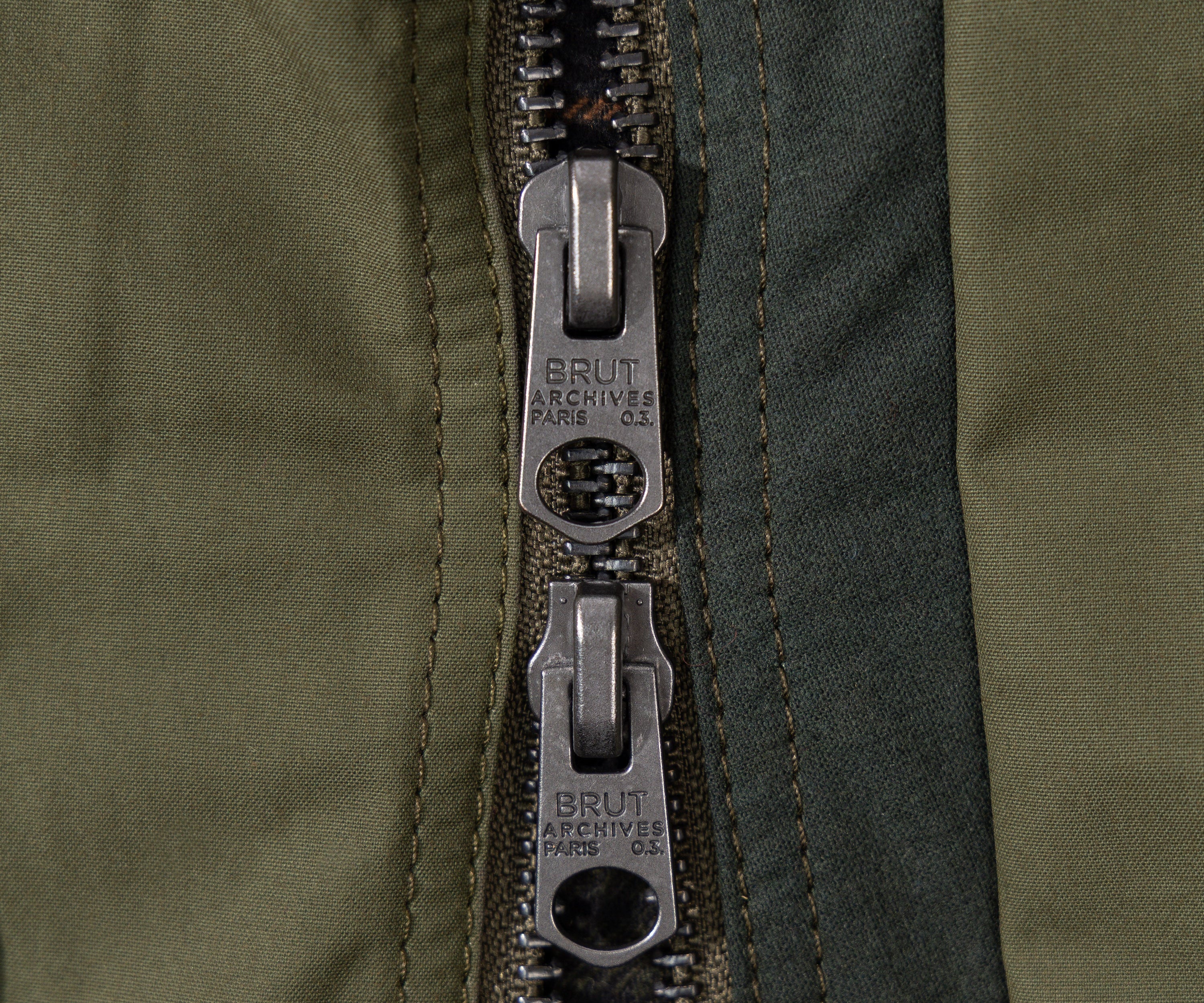 REWORK® FLY WAX JACKET - N° 013 Coats & Jackets MEDIUM / GREEN - BRUT Clothing US