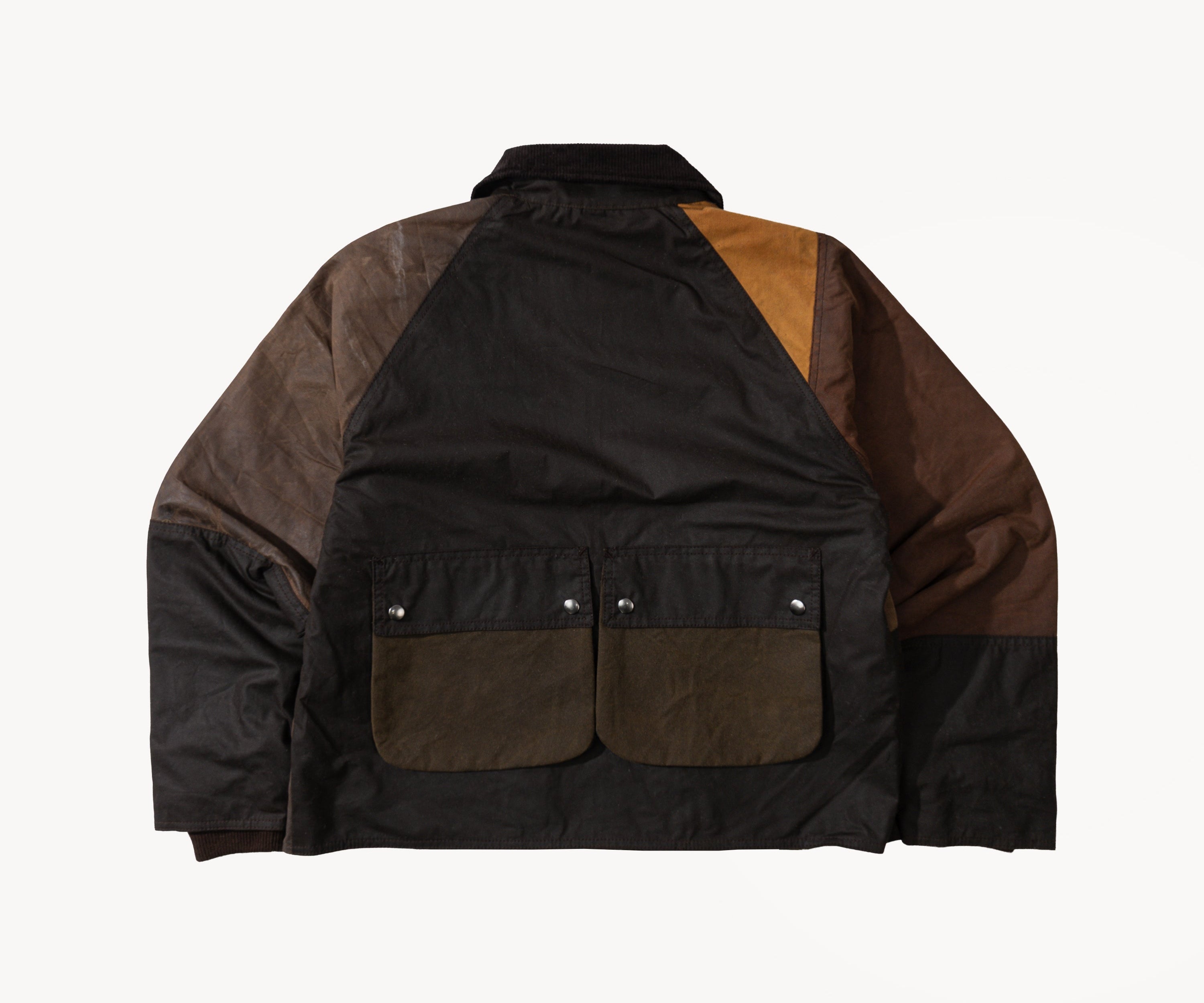 REWORK® FLY WAX JACKET - N° 031 Coats & Jackets MEDIUM / BROWN - BRUT Clothing US