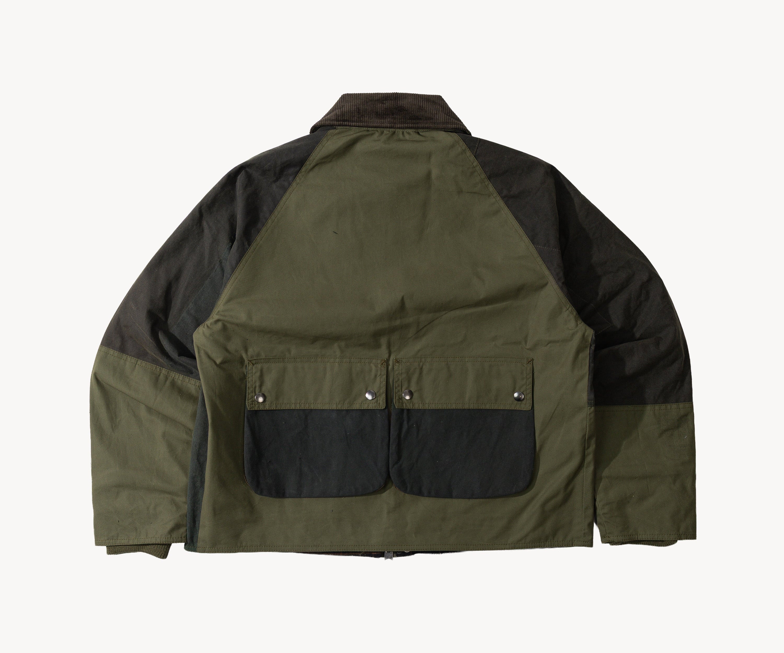 REWORK® FLY WAX JACKET - N° 020 Coats & Jackets MEDIUM / GREEN - BRUT Clothing US