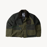 REWORK® FLY WAX JACKET - N° 021 Coats & Jackets MEDIUM / GREEN - BRUT Clothing US