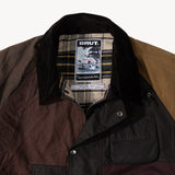 REWORK® FLY WAX JACKET - N° 032 Coats & Jackets MEDIUM / BROWN - BRUT Clothing US