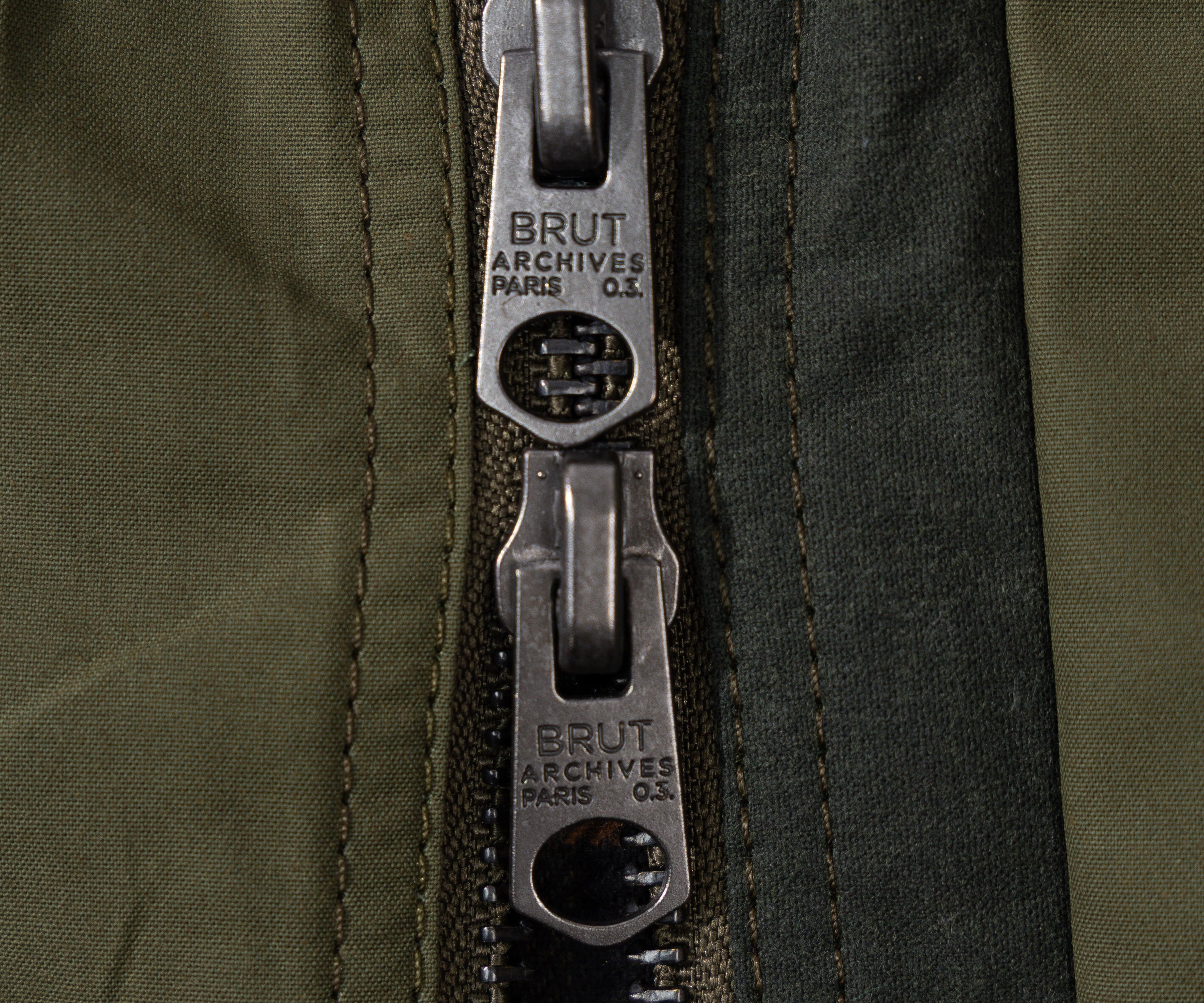 REWORK® FLY WAX JACKET - N° 021 Coats & Jackets MEDIUM / GREEN - BRUT Clothing US