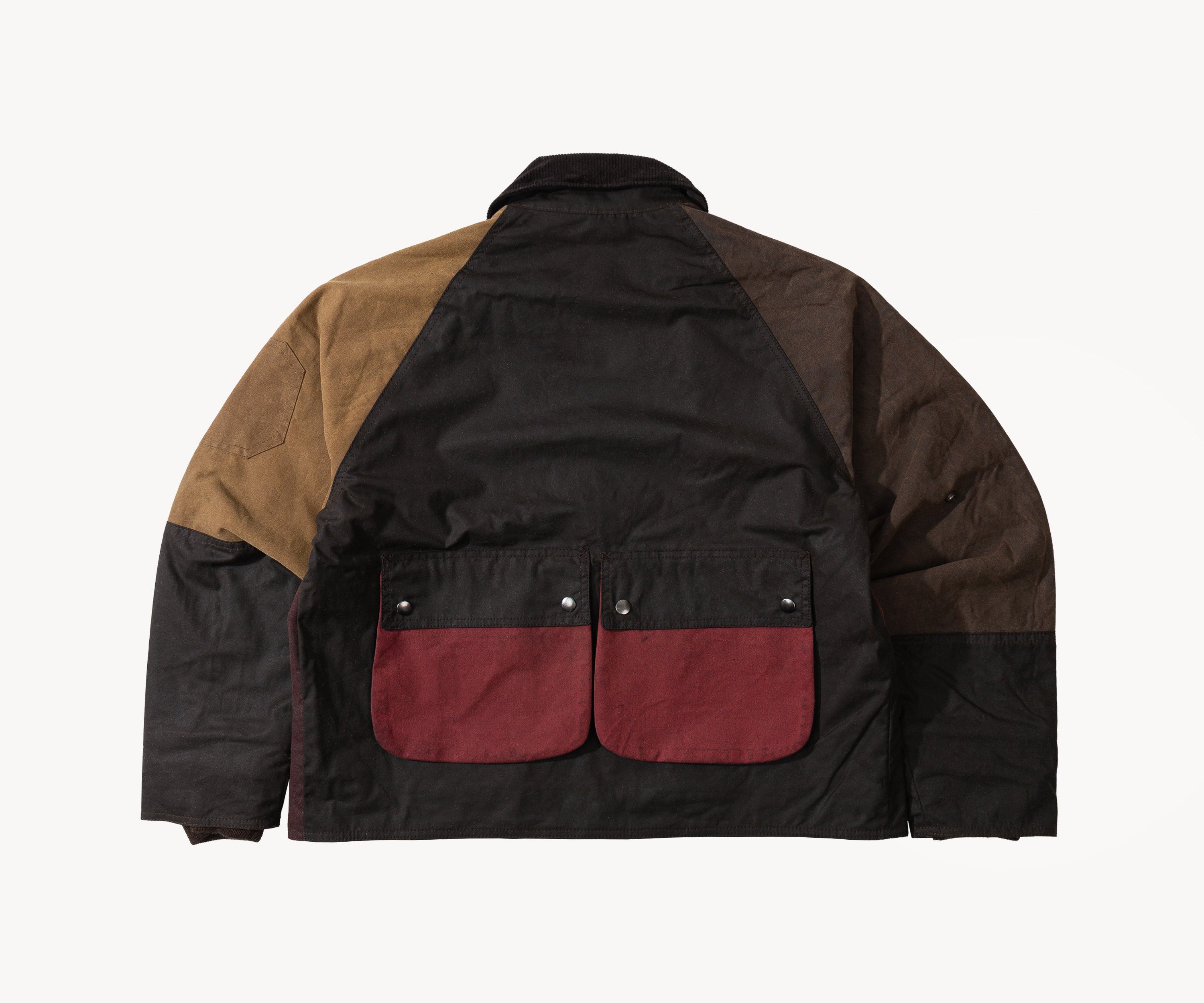 REWORK® FLY WAX JACKET - N° 032 Coats & Jackets MEDIUM / BROWN - BRUT Clothing US