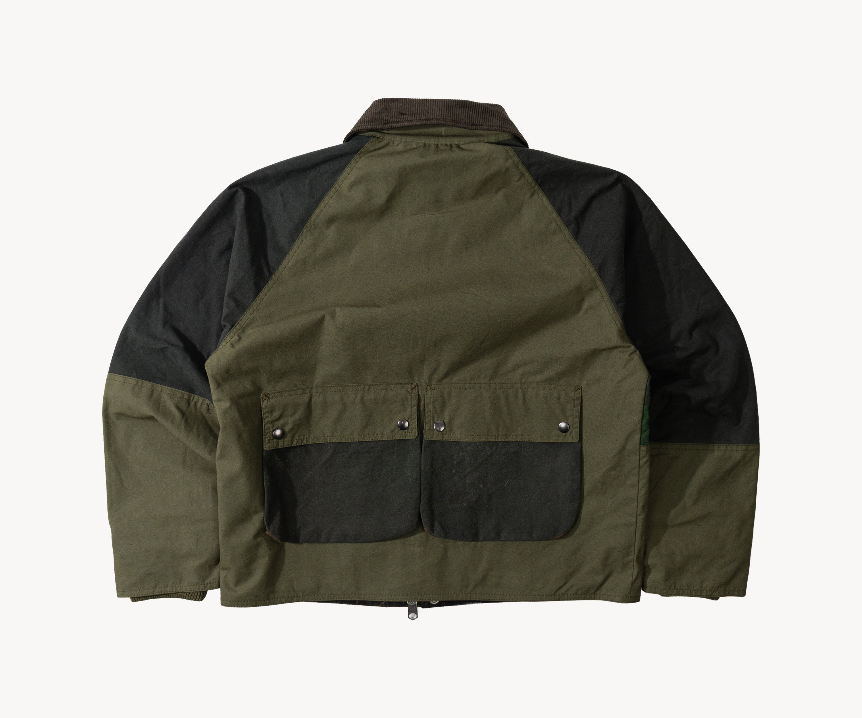 REWORK® FLY WAX JACKET - N° 021 Coats & Jackets MEDIUM / GREEN - BRUT Clothing US
