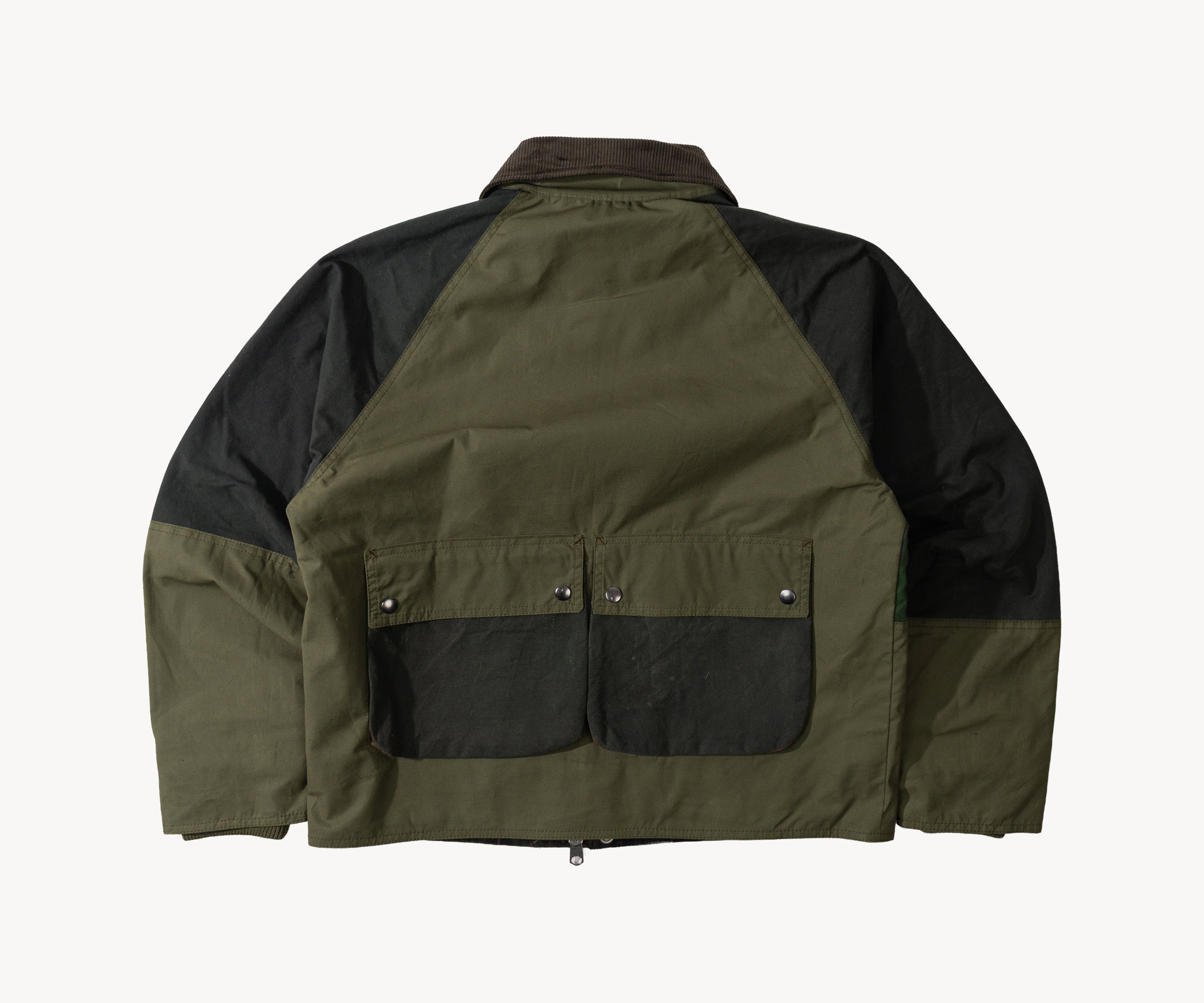 REWORK® FLY WAX JACKET - N° 021 Coats & Jackets MEDIUM / GREEN - BRUT Clothing US