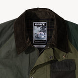REWORK® FLY WAX JACKET - N° 022 Coats & Jackets MEDIUM / GREEN - BRUT Clothing US