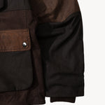 REWORK® FLY WAX JACKET - N° 033 Coats & Jackets MEDIUM / BROWN - BRUT Clothing US