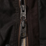 REWORK® FLY WAX JACKET - N° 033 Coats & Jackets MEDIUM / BROWN - BRUT Clothing US