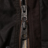 REWORK® FLY WAX JACKET - N° 033 Coats & Jackets MEDIUM / BROWN - BRUT Clothing US
