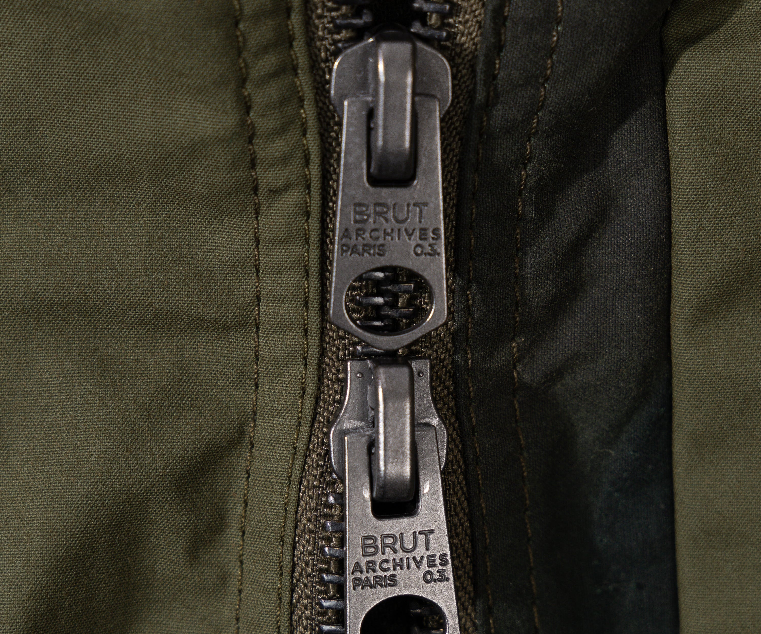 REWORK® FLY WAX JACKET - N° 022 Coats & Jackets MEDIUM / GREEN - BRUT Clothing US