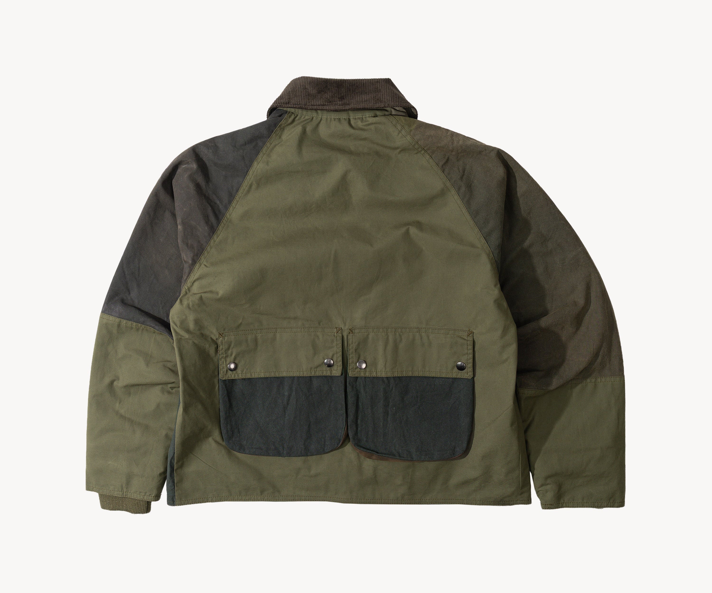 REWORK® FLY WAX JACKET - N° 013 Coats & Jackets MEDIUM / GREEN - BRUT Clothing US