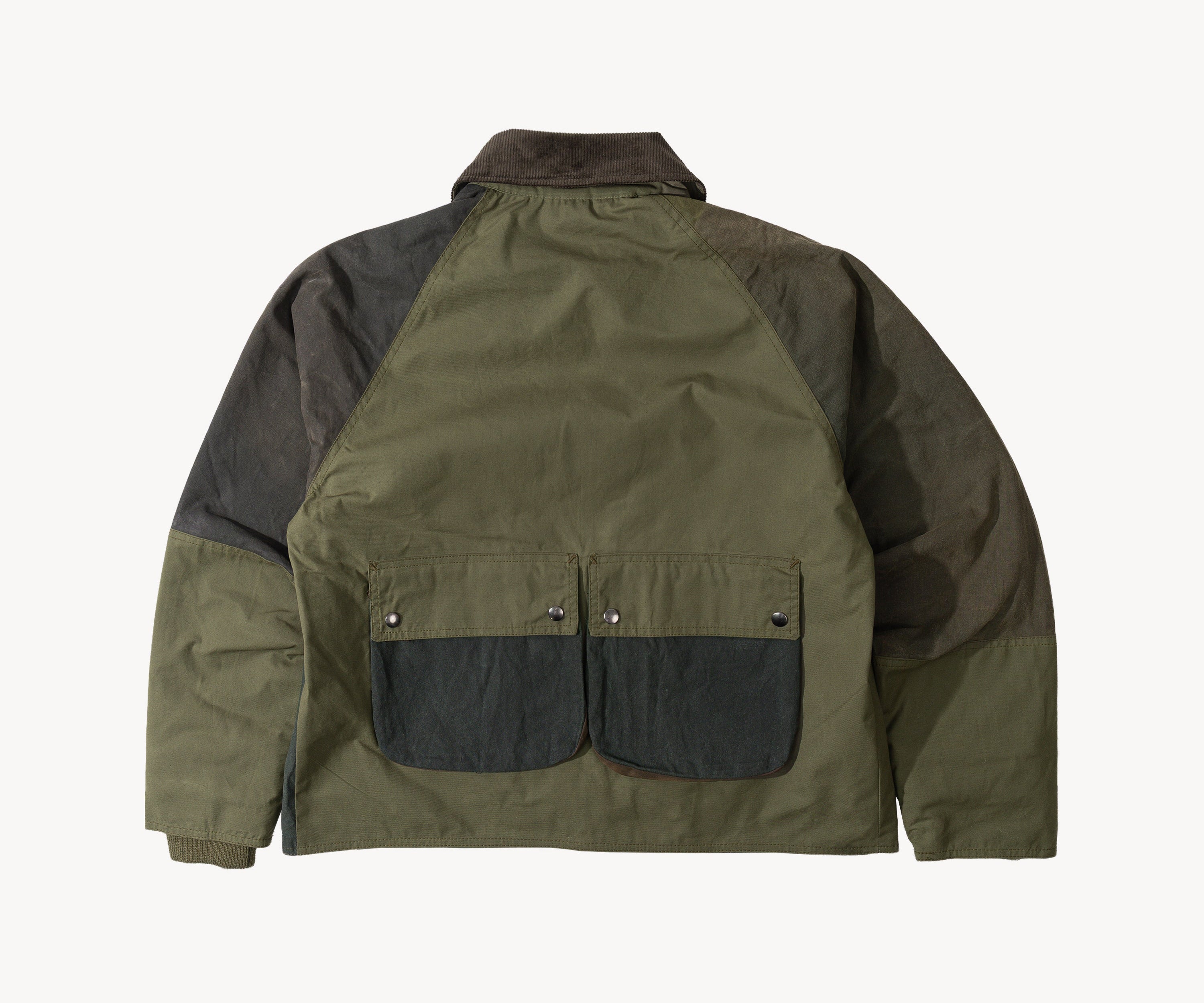 REWORK® FLY WAX JACKET - N° 013 Coats & Jackets MEDIUM / GREEN - BRUT Clothing US