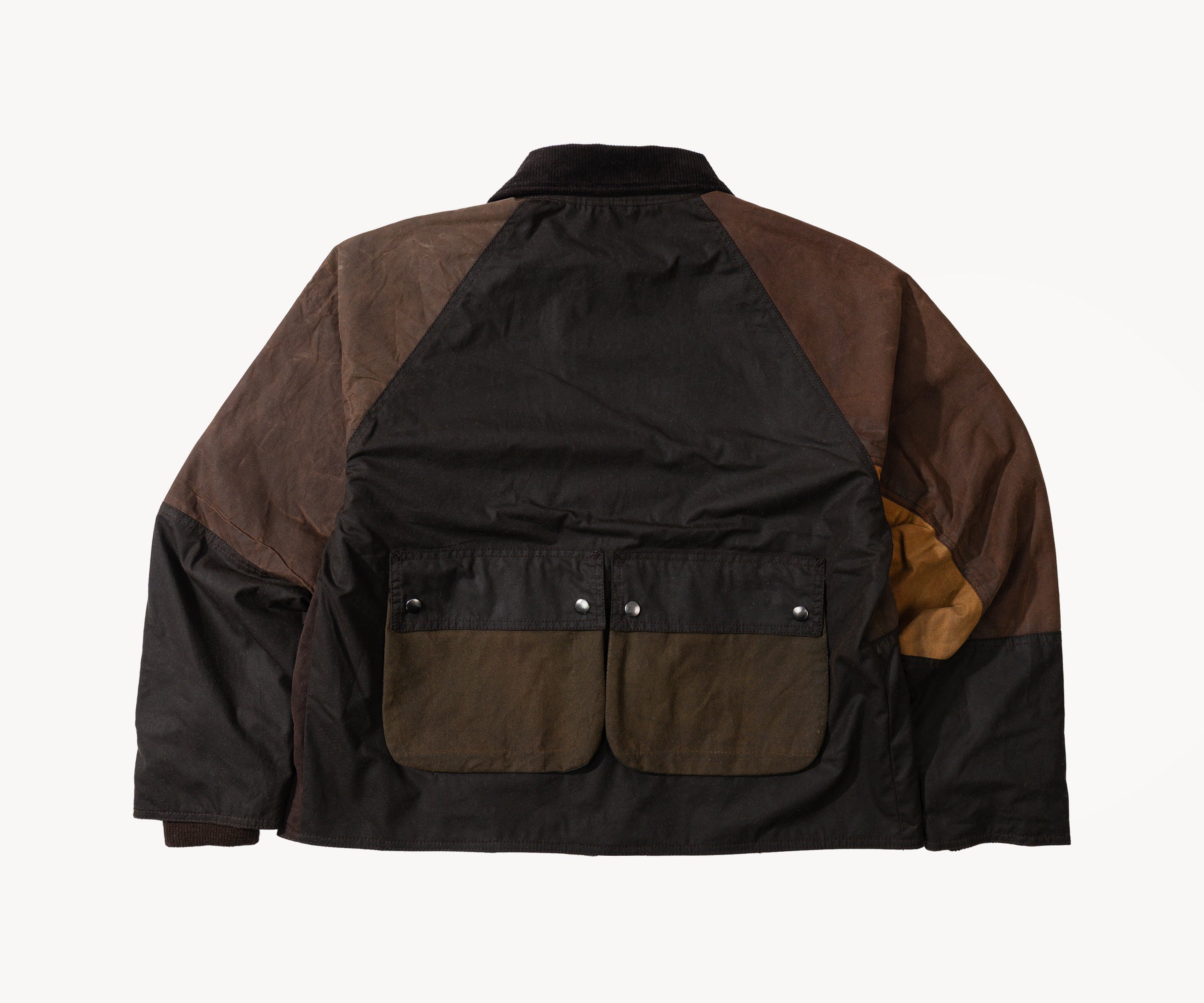 REWORK® FLY WAX JACKET - N° 033 Coats & Jackets MEDIUM / BROWN - BRUT Clothing US