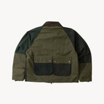 REWORK® FLY WAX JACKET - N° 022 Coats & Jackets MEDIUM / GREEN - BRUT Clothing US