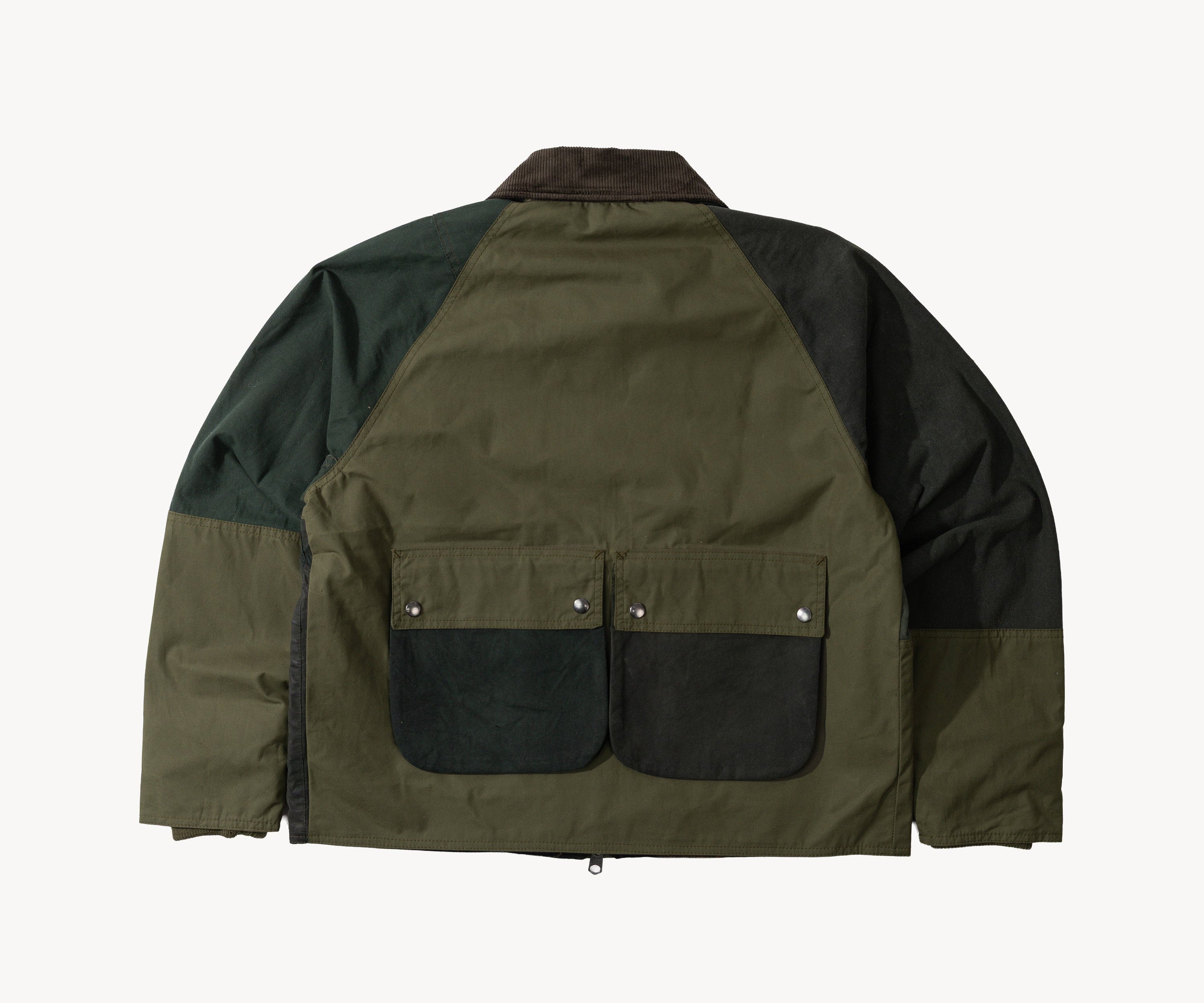 REWORK® FLY WAX JACKET - N° 022 Coats & Jackets MEDIUM / GREEN - BRUT Clothing US