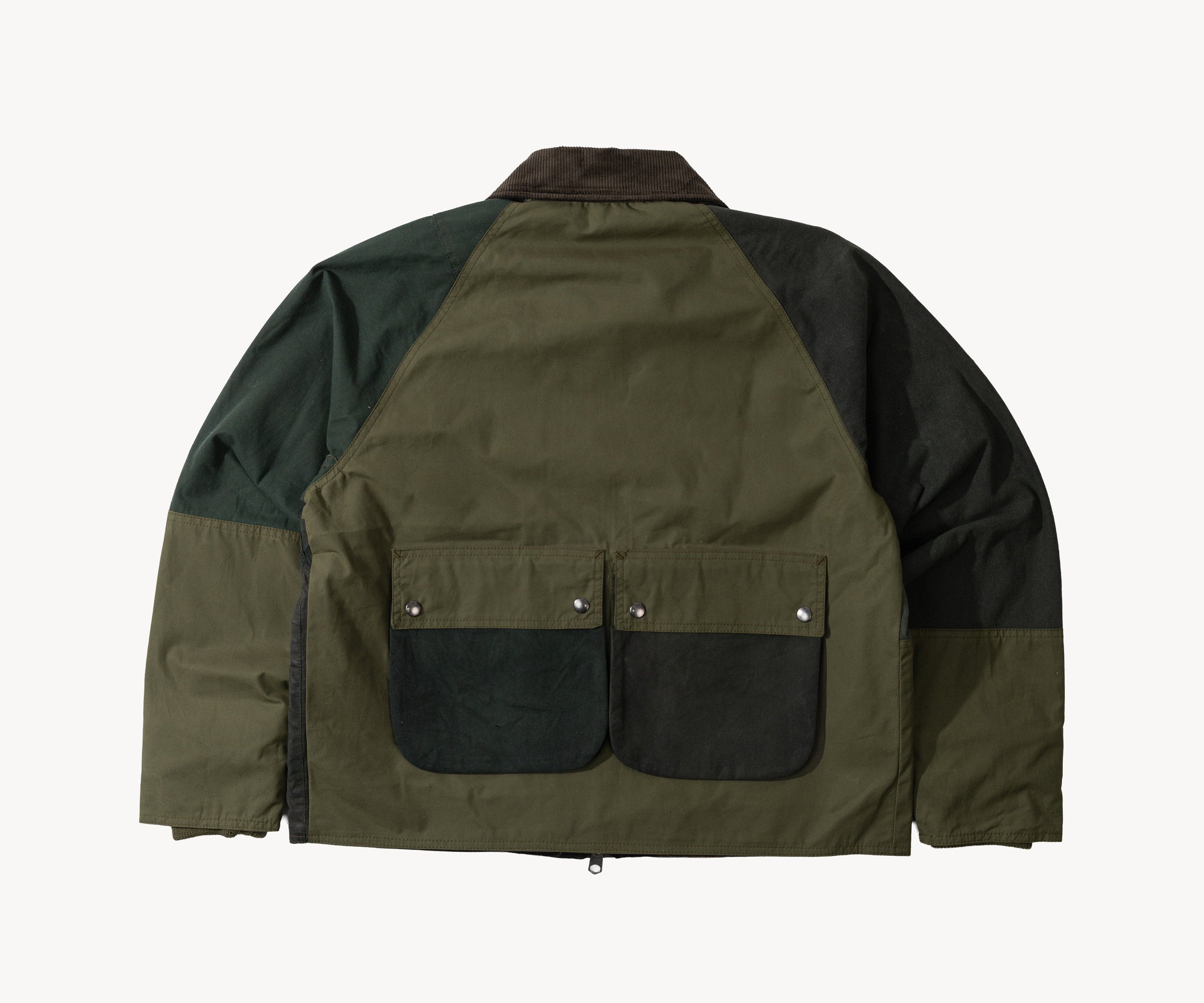 REWORK® FLY WAX JACKET - N° 022 Coats & Jackets MEDIUM / GREEN - BRUT Clothing US