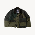 REWORK® FLY WAX JACKET - N° 023 Coats & Jackets MEDIUM / GREEN - BRUT Clothing US