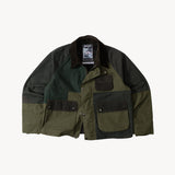 REWORK® FLY WAX JACKET - N° 023 Coats & Jackets MEDIUM / GREEN - BRUT Clothing US