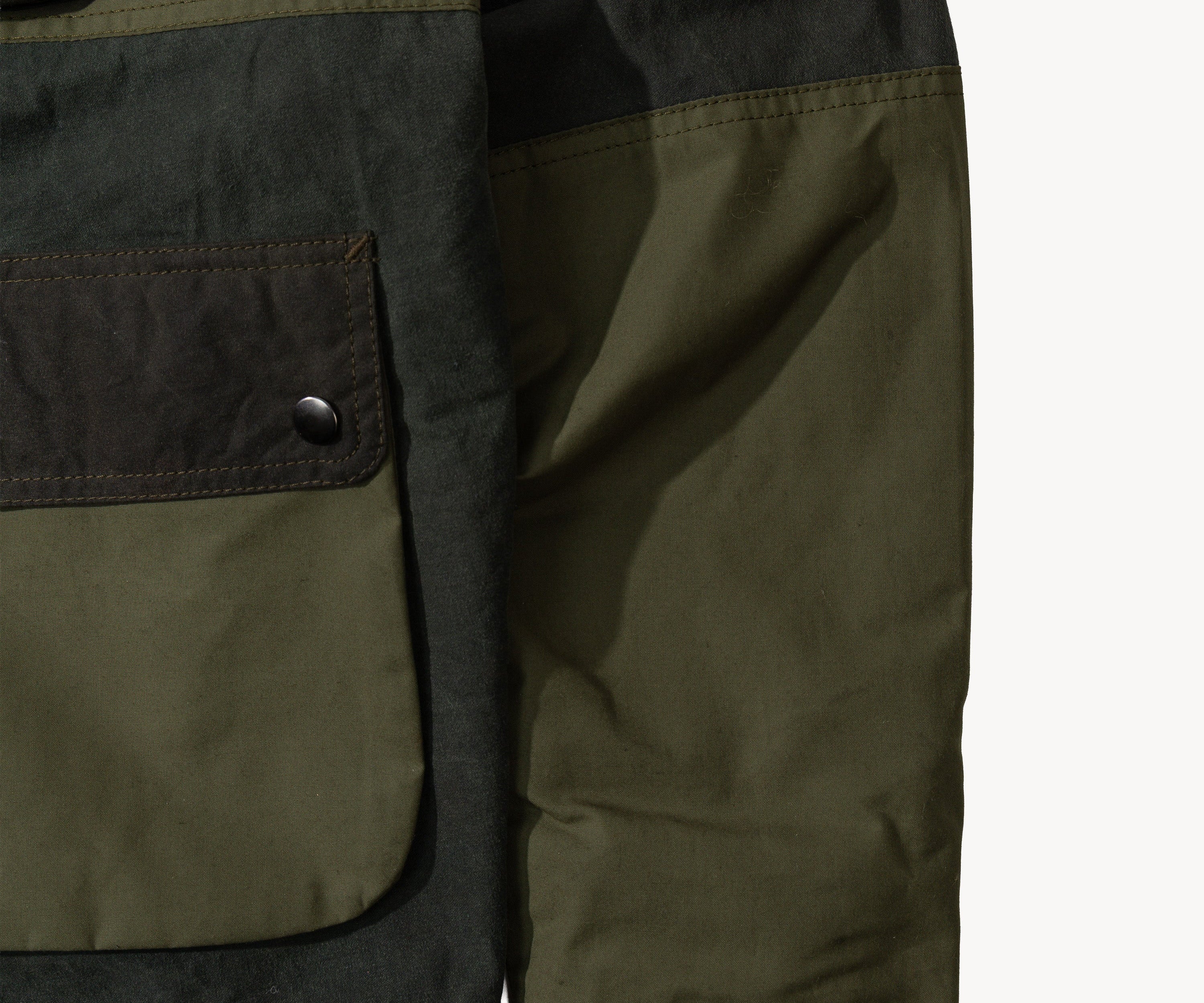 REWORK® FLY WAX JACKET - N° 023 Coats & Jackets MEDIUM / GREEN - BRUT Clothing US