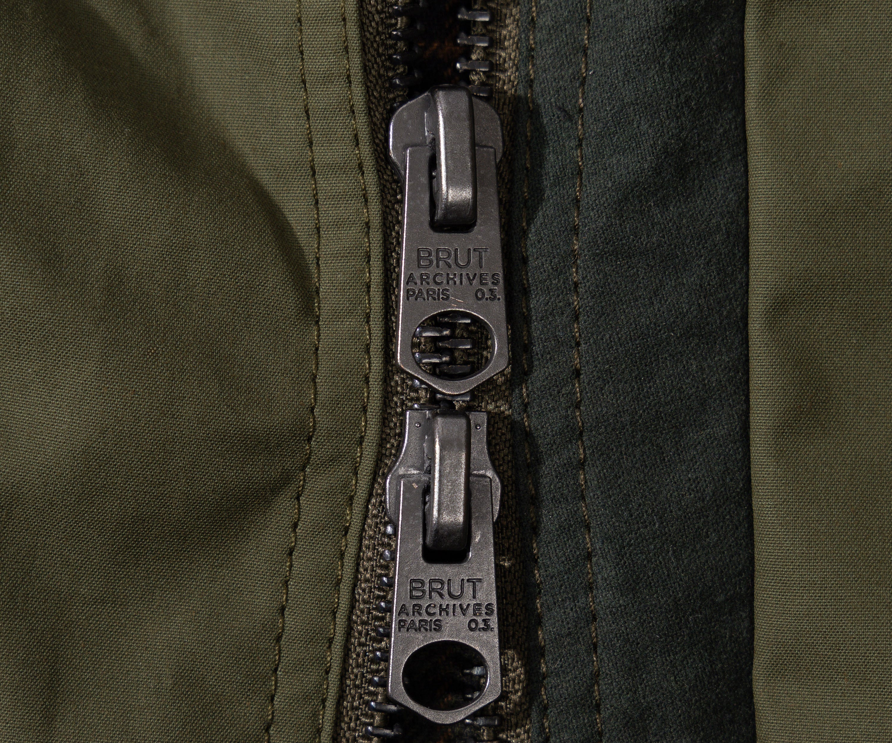 REWORK® FLY WAX JACKET - N° 023 Coats & Jackets MEDIUM / GREEN - BRUT Clothing US