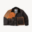 REWORK® FLY WAX JACKET - N° 009 Coats & Jackets SMALL / BROWN - BRUT Clothing US