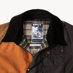 REWORK® FLY WAX JACKET - N° 009 Coats & Jackets SMALL / BROWN - BRUT Clothing US