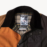 REWORK® FLY WAX JACKET - N° 009 Coats & Jackets SMALL / BROWN - BRUT Clothing US
